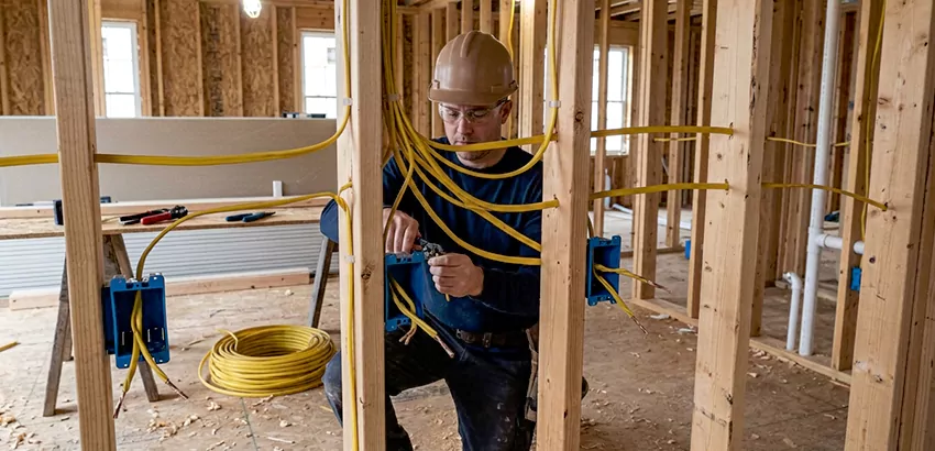 New Construction Wiring In Pickerington