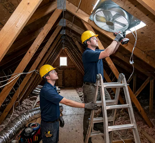 Professional Attic Fan Installation: Your Local Ventilation Team in Pickerington, OH
