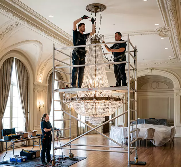 Professional Chandelier Installation: Your Local Fixture Team in Pickerington, OH