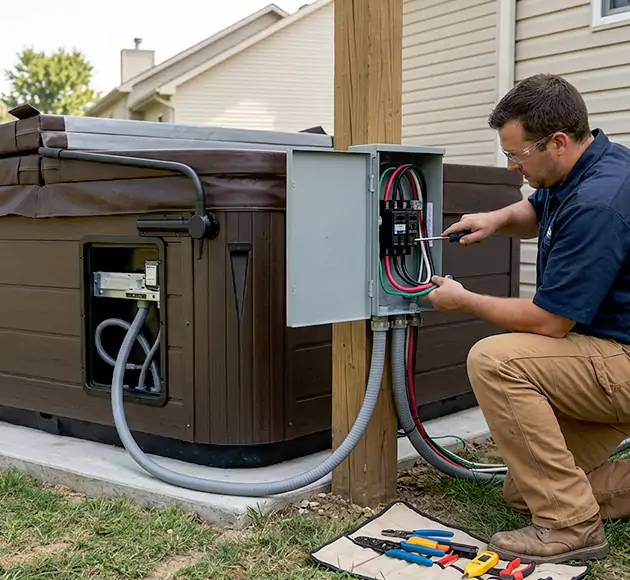 Professional Hot Tub Electrical Installation: Your Local Spa Wiring Team in Pickerington, OH
