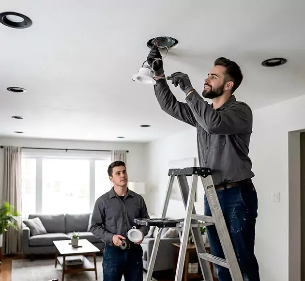 Professional Recessed Lighting Installation: Your Local Lighting Team in Pickerington, OH